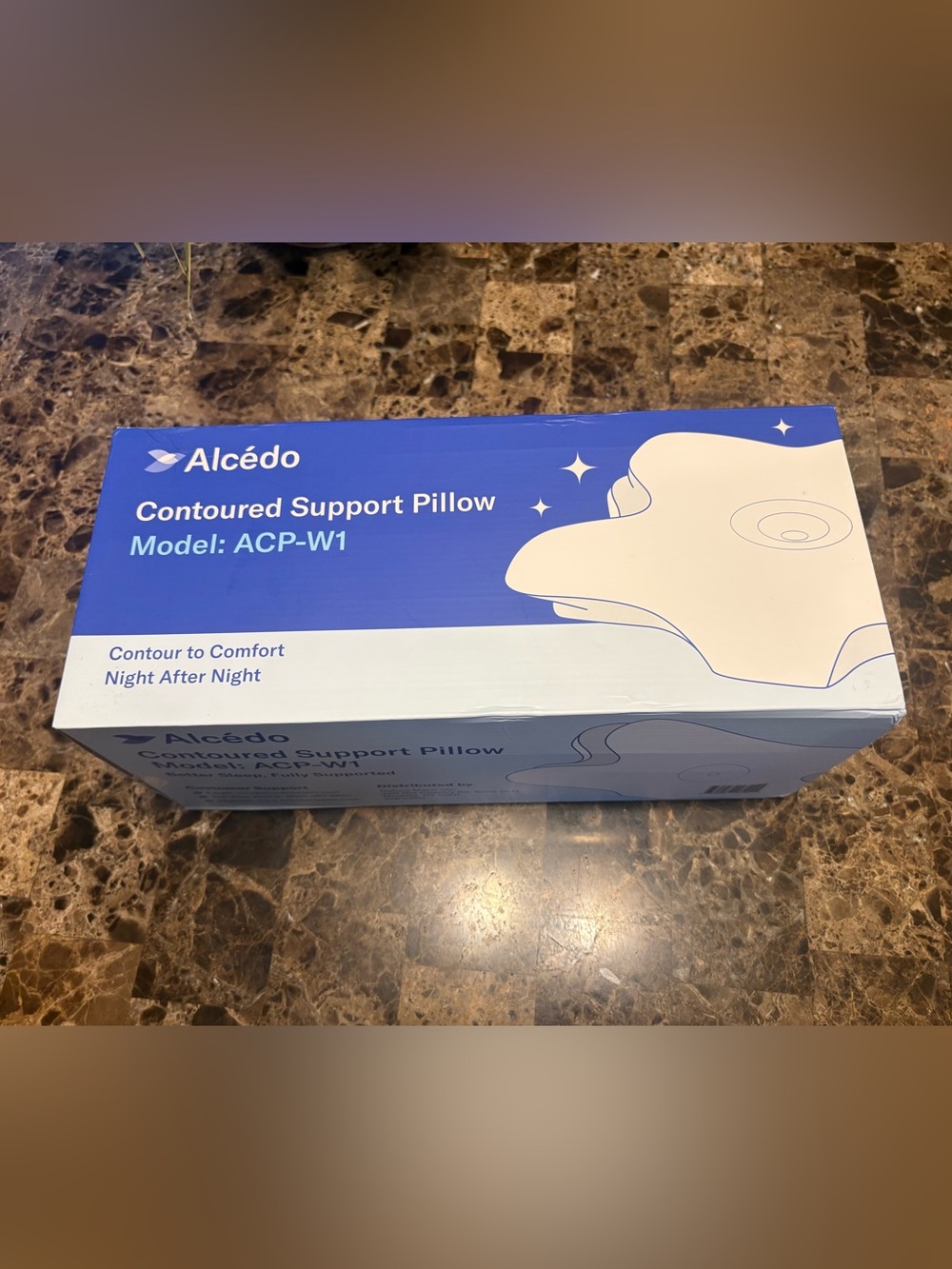 Alcédò Contoured Support Pillow
